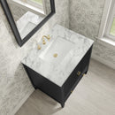 James Martin Myrrin 30" Single Bathroom Vanity, Carbon Oak