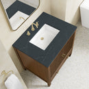 James Martin Myrrin 30" Single Bathroom Vanity, Mid-Century Walnut