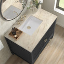 James Martin Myrrin 36" Single Bathroom Vanity, Carbon Oak