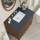 James Martin Myrrin 36" Single Bathroom Vanity, Mid-Century Walnut