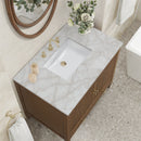 James Martin Myrrin 36" Single Bathroom Vanity, Mid-Century Walnut