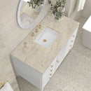 James Martin Myrrin 48" Single Bathroom Vanity, Bright White
