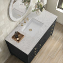 James Martin Myrrin 48" Single Bathroom Vanity, Carbon Oak