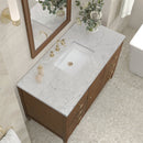 James Martin Myrrin 48" Single Bathroom Vanity, Mid-Century Walnut