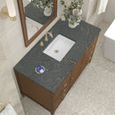 James Martin Myrrin 48" Single Bathroom Vanity, Mid-Century Walnut