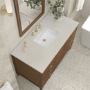 James Martin Myrrin 48" Single Bathroom Vanity, Mid-Century Walnut
