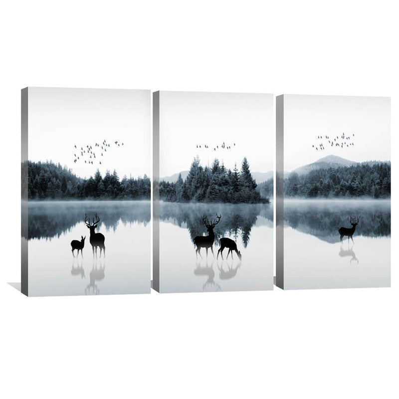 Mystical Lake Canvas