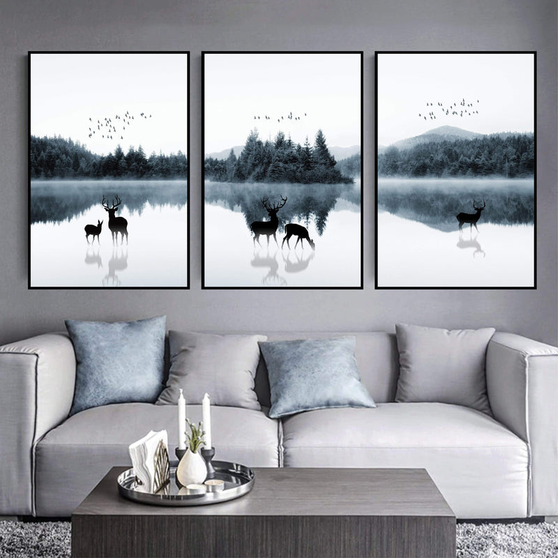 Mystical Lake Canvas