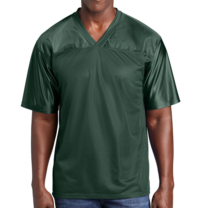 Men's Big Size PosiCharge Replica Jersey Mesh T-Shirt