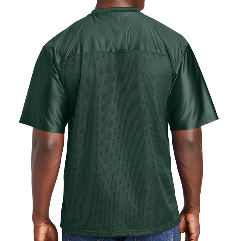 Men's Big Size PosiCharge Replica Jersey Mesh T-Shirt