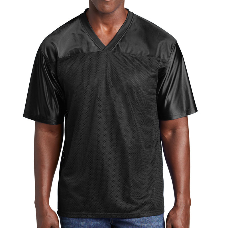 Men's Big Size PosiCharge Replica Jersey Mesh T-Shirt