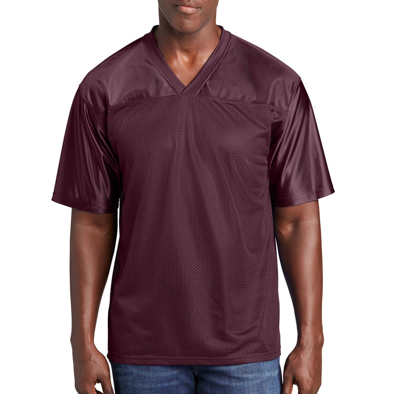 Men's Big Size PosiCharge Replica Jersey Mesh T-Shirt