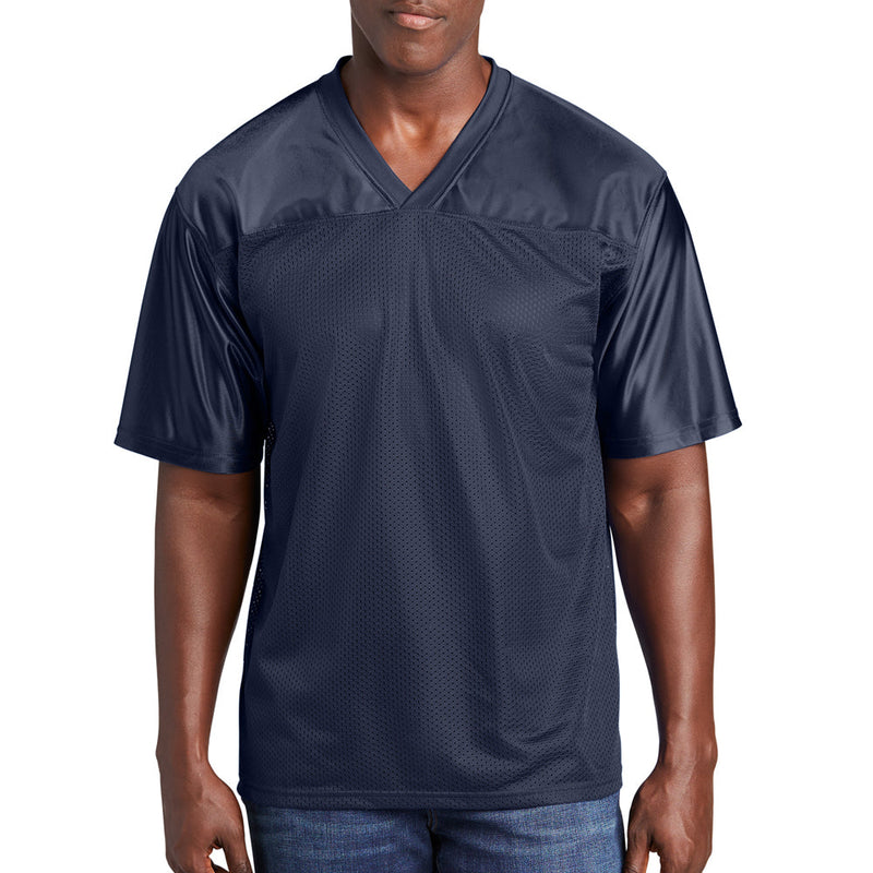 Men's Big Size PosiCharge Replica Jersey Mesh T-Shirt