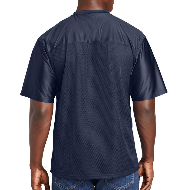 Men's Big Size PosiCharge Replica Jersey Mesh T-Shirt