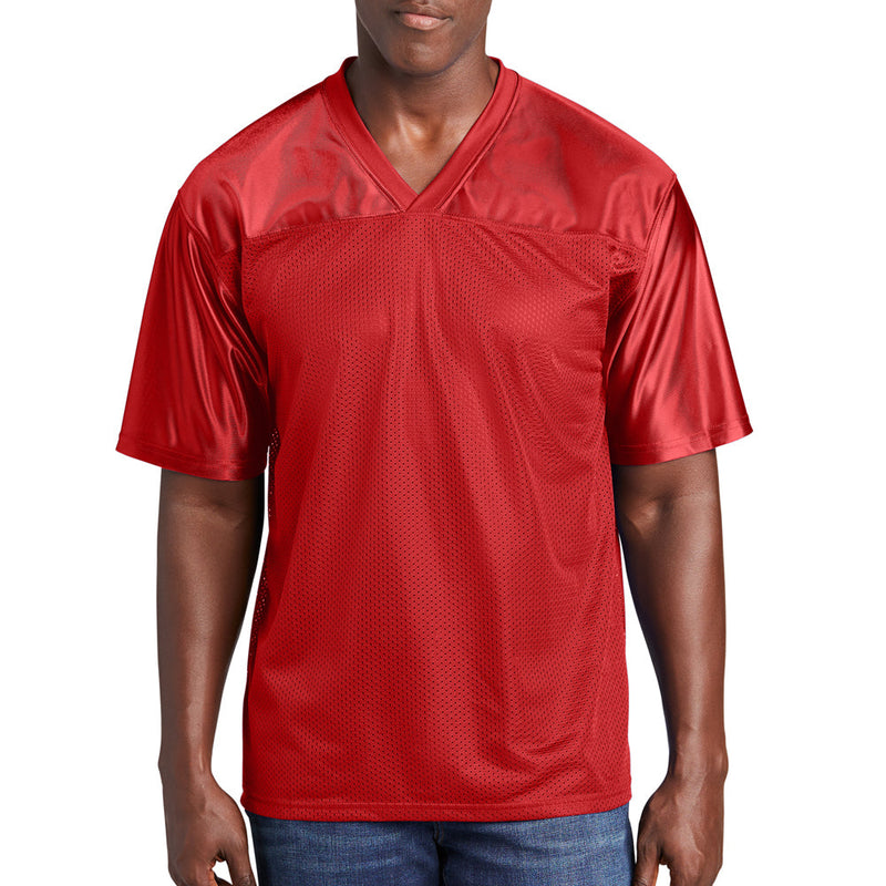 Men's Big Size PosiCharge Replica Jersey Mesh T-Shirt