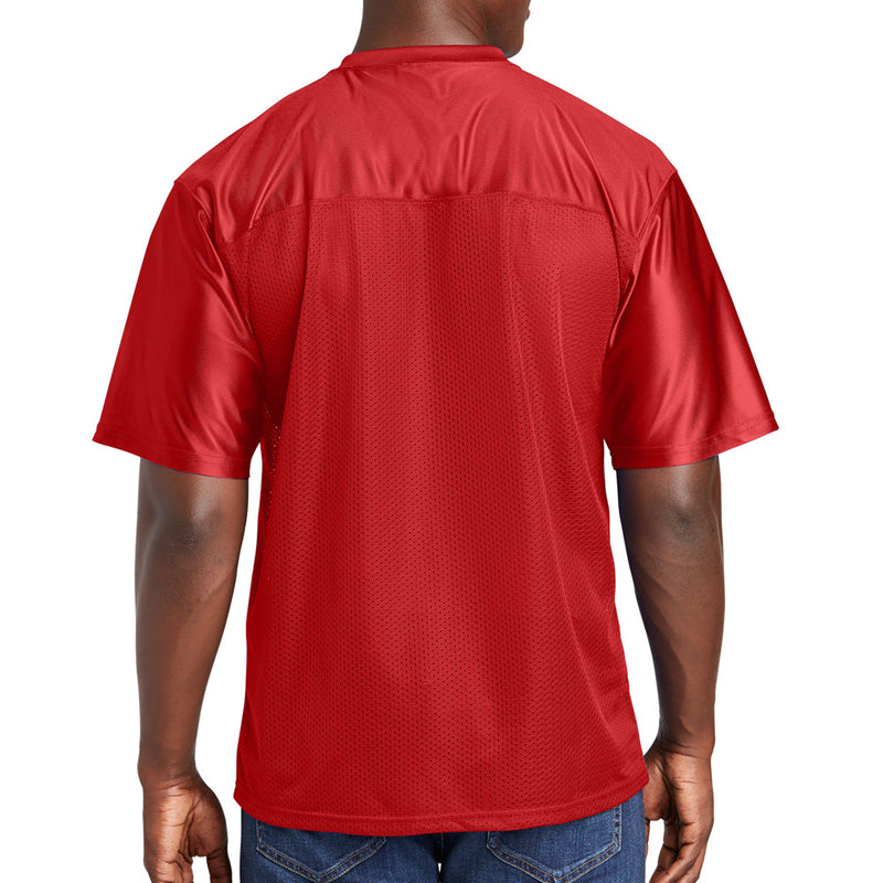Men's Big Size PosiCharge Replica Jersey Mesh T-Shirt