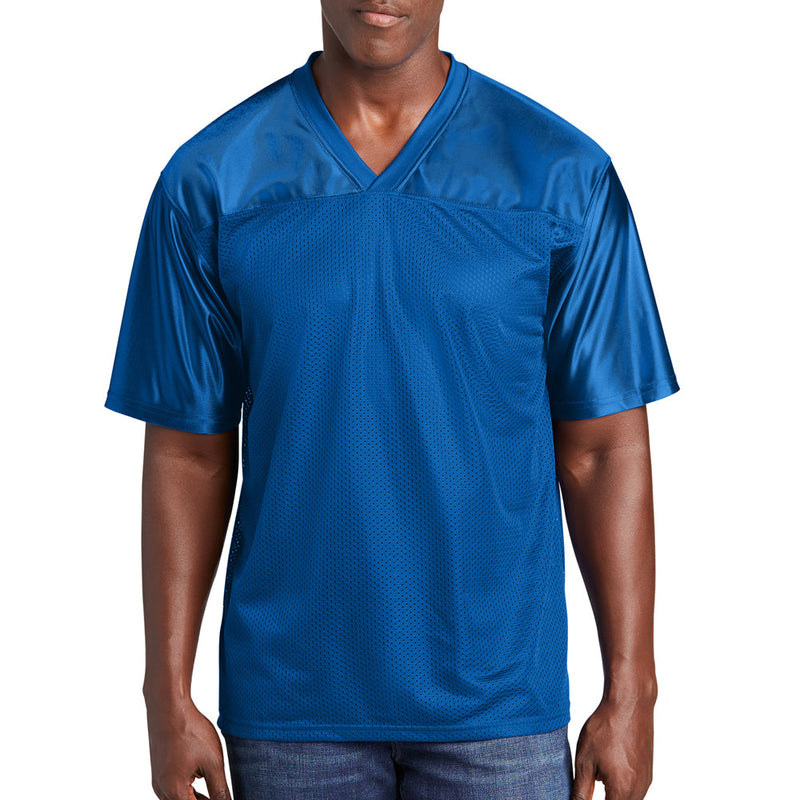 Men's Big Size PosiCharge Replica Jersey Mesh T-Shirt