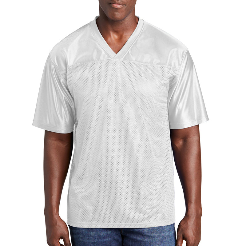 Men's Big Size PosiCharge Replica Jersey Mesh T-Shirt