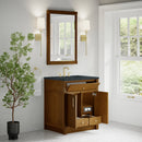 James Martin Bellshire 30" Single Bathroom Vanity, Honey Oak