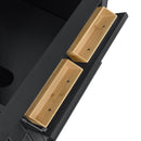 James Martin Lorelai 72" Double Bathroom Vanity, Black Onyx