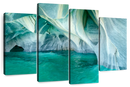 Marble Caves Carrera Lake Wall Art