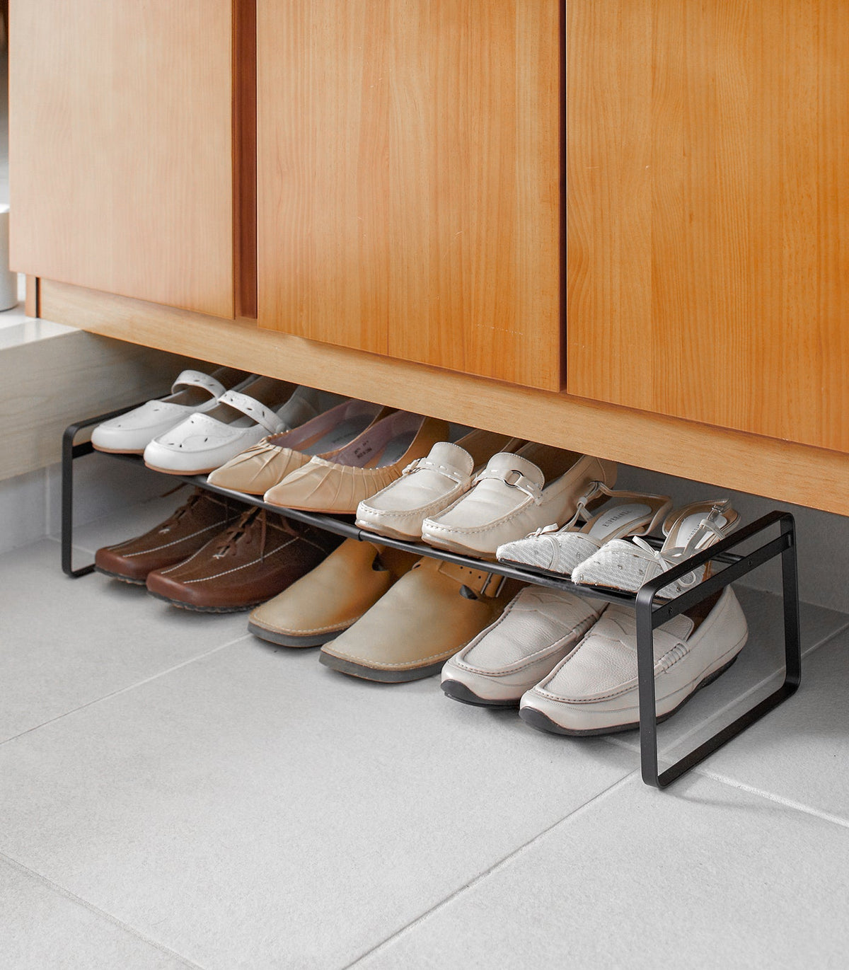 Stackable Shoe Rack (7" H)  - Steel, photo 9 of 10
