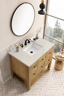 James Martin Breckenridge 36" Single Bathroom Vanity, Light Natural Oak