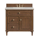 James Martin Lorelai 36" Single Bathroom Vanity, Mid-Century Walnut