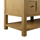 James Martin Breckenridge 84" Double Bathroom Vanity, Light Natural Oak