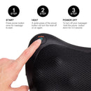 Shiatsu Pillow Massager with Heat Deep Kneading for Shoulder Neck and Back by LJGDeals
