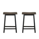 24 Inch Height Set of 2 Home Kitchen Dining Room Bar Stools by LJGDeals