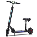 Foldable Electric Scooter with Removable Seat LED by LJGDeals