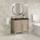 James Martin Lorelai 36" Single Bathroom Vanity, Whitewashed Oak