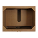 James Martin Laurent 30" Dual Mount Single Bathroom Vanity, Honey Oak