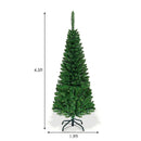 Artificial National Foot Kingswood Fir Pencil Christmas Tree by LJGDeals