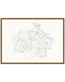 Vase of Flowers Sketch