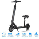 Foldable Electric Scooter with Removable Seat LED by LJGDeals