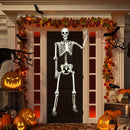 5.4 Feet Halloween Skeleton Life Size Realistic Full Body Hanging by LJGDeals