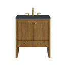 James Martin Hudson 30" Single Bathroom Vanity, Honey Oak