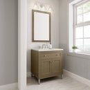 James Martin Chicago 30" Single Bathroom Vanity, Walnut Whisper