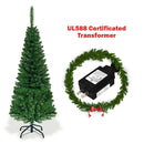 Artificial National Foot Kingswood Fir Pencil Christmas Tree by LJGDeals
