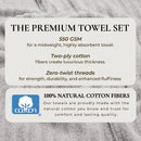 Luxury Combed Cotton Bath Towel Set - Karina Collection by Great Bay Home