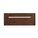 James Martin Amberly 60" Dual Mount Single Bathroom Vanity, Mid-Century Walnut