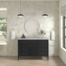 James Martin Myrrin 48" Single Bathroom Vanity, Carbon Oak
