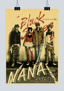 GobekUsa NANA Anime Poster Set for Retro Decor