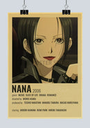 GobekUsa "NANA Anime Retro Poster Set 2021"