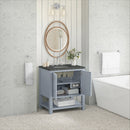 James Martin Breckenridge 30" Single Bathroom Vanity, Serenity Blue