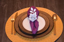 Vibhsa White Rose Set of 8 Napkin Rings