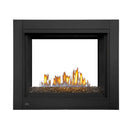 Napoleon Ascent Multi-View See-Through Glass Ember Bed Direct Vent Natural Gas, 45" [BHD4STGN] (SAK72816)