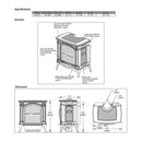 Napoleon Bayfield 25-Inch Direct Vent Electronic Ignition Natural Gas Cast Iron Stove [GDS25NA-1] (SAK95498)